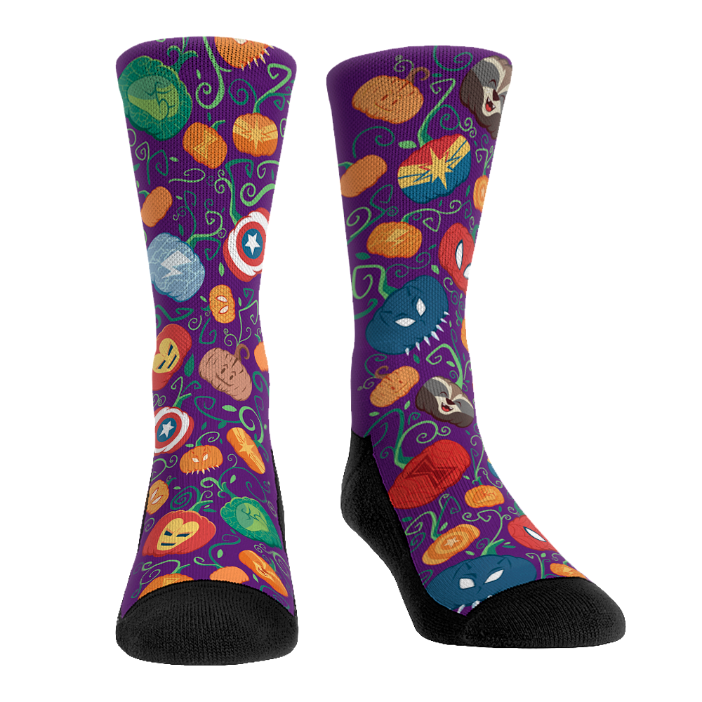 Marvel - Pumpkins All-Over Crew Socks