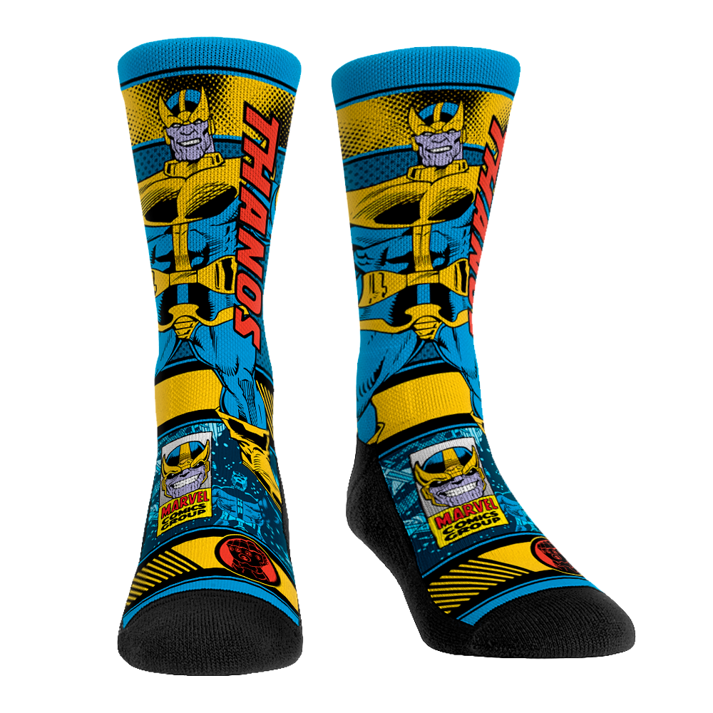 Marvel Thanos - Vintage Sideplot Crew Socks