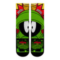 Marvin the Martian - Split Face Crew Socks