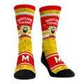 Maryland Terrapins - SpongeBob SquarePants Tiki Stripe Crew Socks