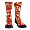 Maryland Terrapins - Logo Sketch Crew Socks