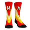 Maryland Terrapins - V Shape Tie Dye Crew Socks