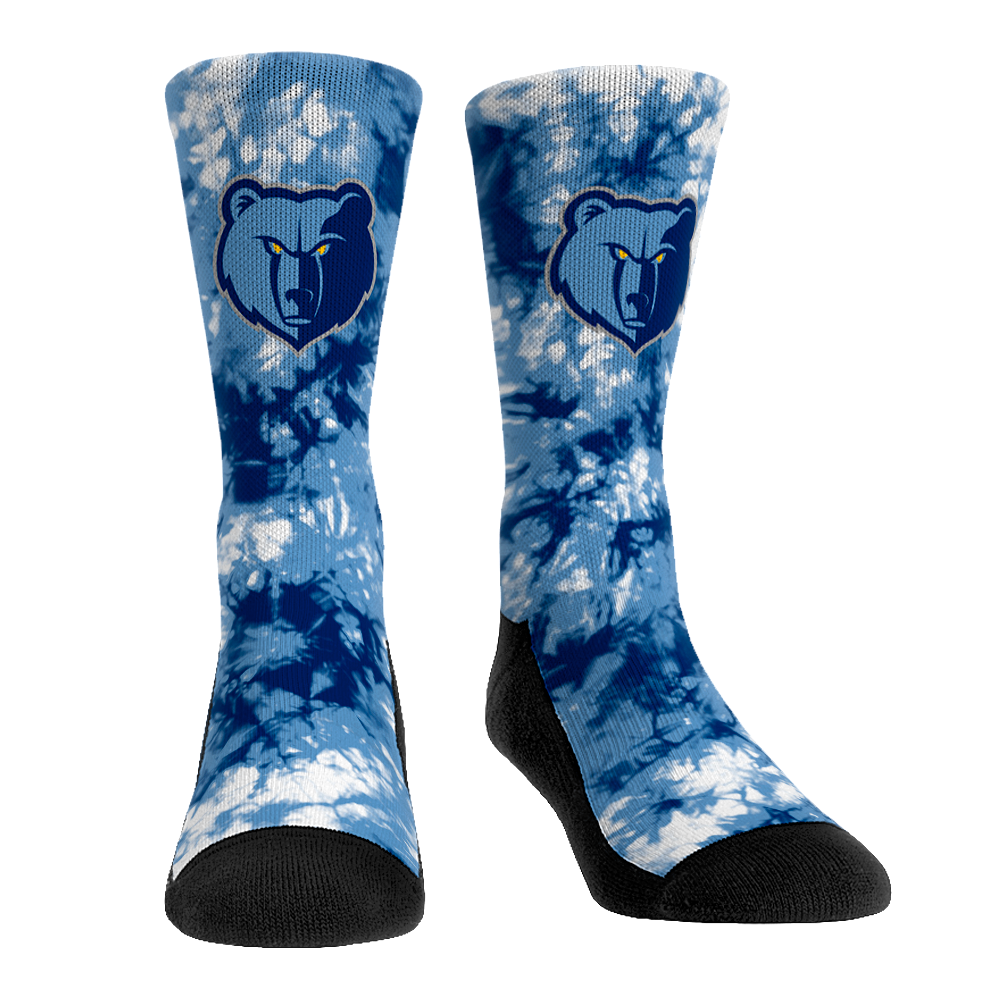 Memphis Grizzlies - Team Tie Dye Crew Socks
