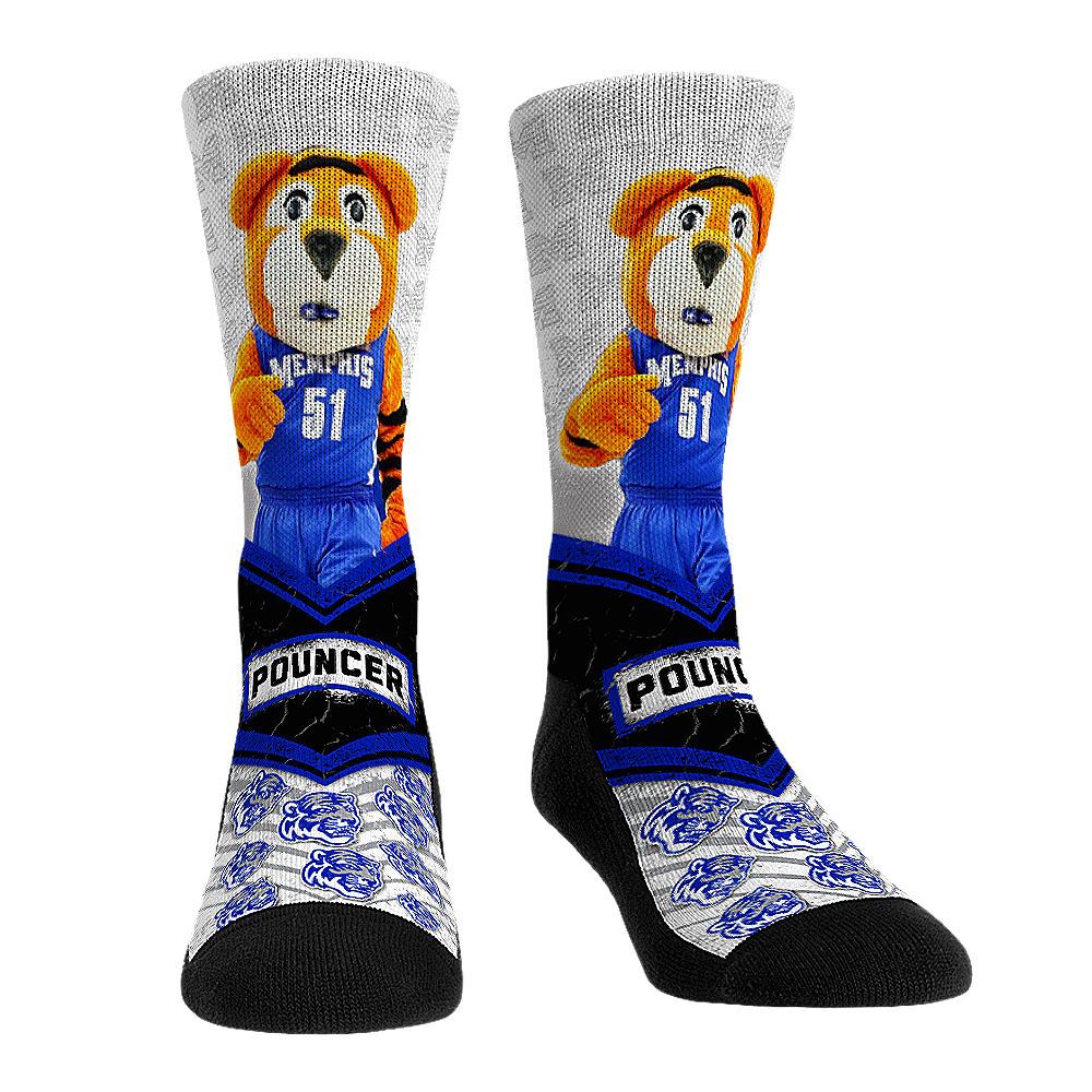 Memphis Tigers - Mascot Walkout Crew Socks