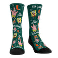 Miami Hurricanes - SpongeBob SquarePants Characters All-Over Crew Socks