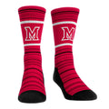 Miami RedHawks - Classic Lines Crew Socks