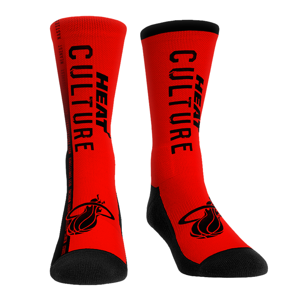 Miami Heat - City Edition Jersey (2024-2025) Crew Socks
