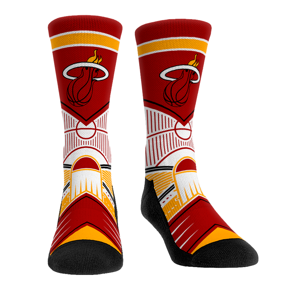 Miami Heat - Full Court Press Crew Socks