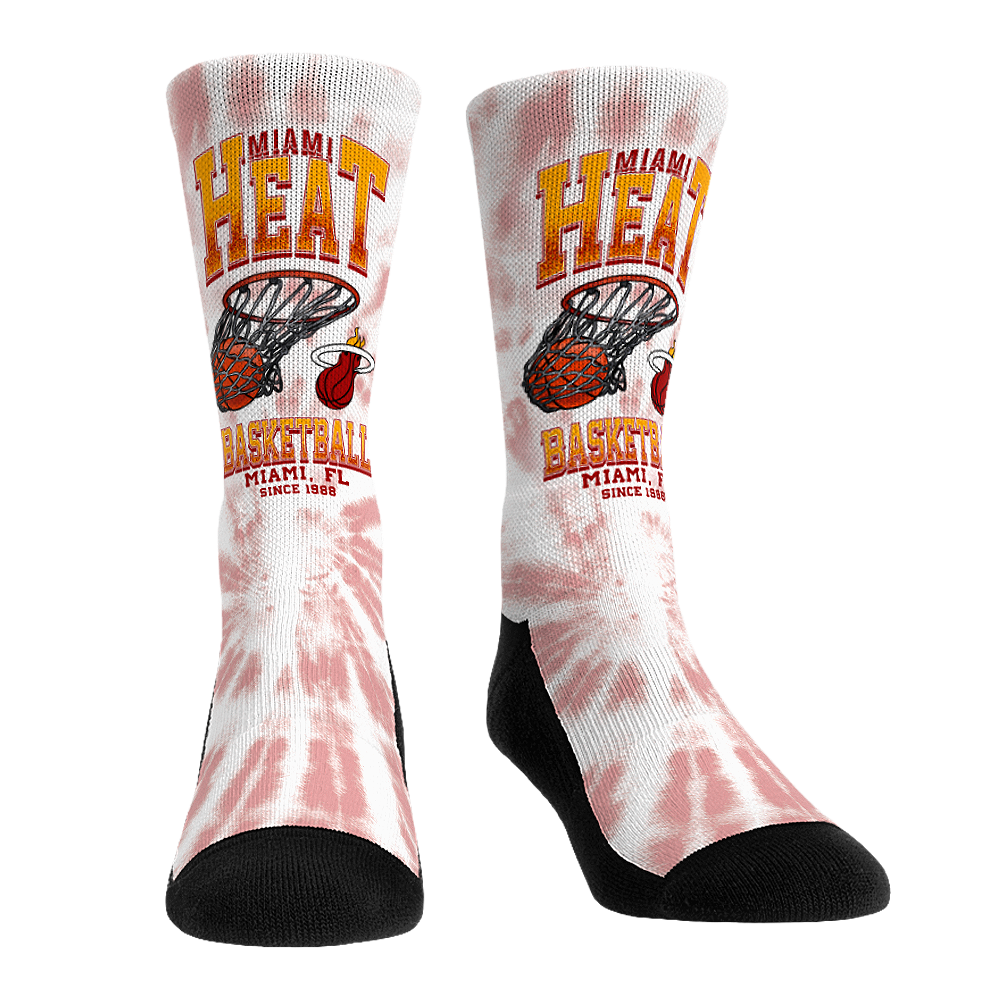 Miami Heat - Vintage Hoop Crew Socks