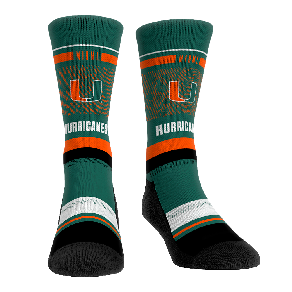 Miami Hurricanes - Franchise Crew Socks