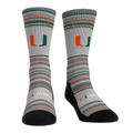 Miami Hurricanes - Heather Classics Crew Socks