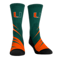 Miami Hurricanes - Slash Slant Crew Socks