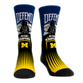 Michigan Wolverines - Star Wars - Defend the Empire Crew Socks
