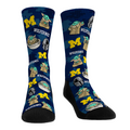 Michigan Wolverines - Star Wars - Grogu All-Over Crew Socks