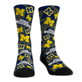 Michigan Wolverines - Microdot All-Over Crew Socks