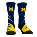 Michigan Wolverines - Slash Slant Crew Socks