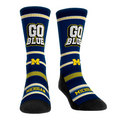 Michigan Wolverines - Go Blue Crew Socks