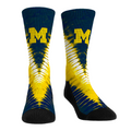 Michigan Wolverines - V Shape Tie Dye Crew Socks