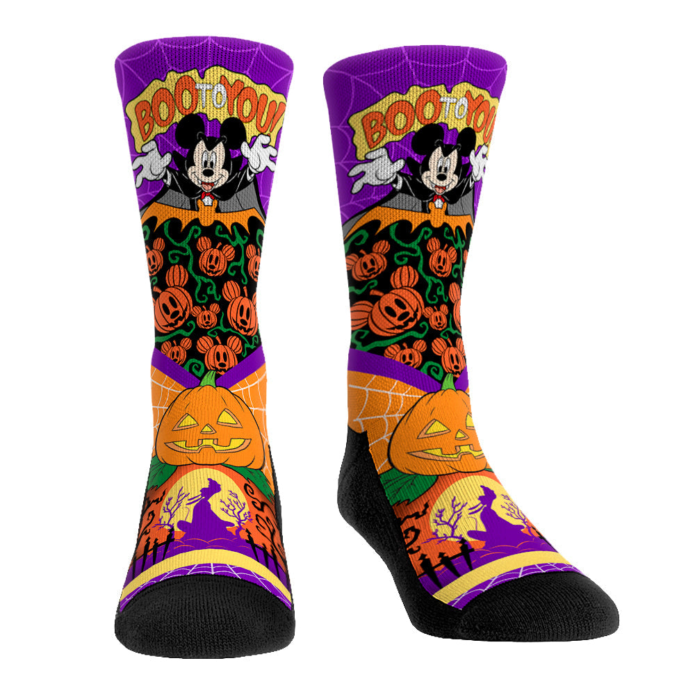 Dracula Mickey - Showtime Crew Socks