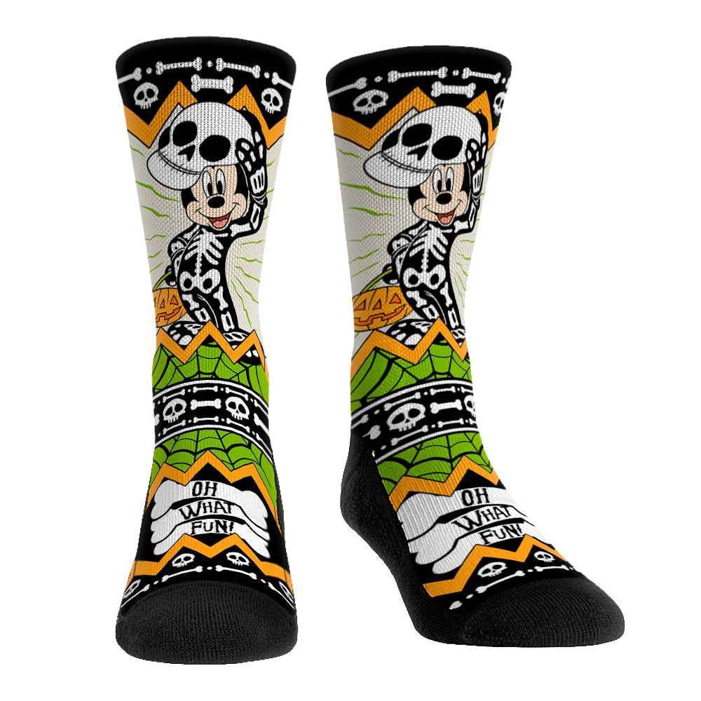 Skeleton Mickey - Showtime Crew Socks