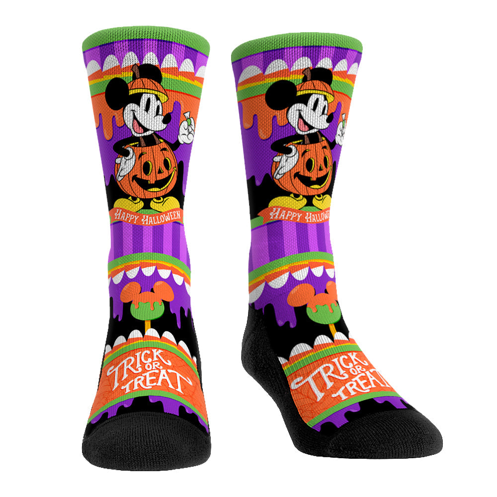 Mickey Mouse - Trick or Treat Showtime Crew Socks