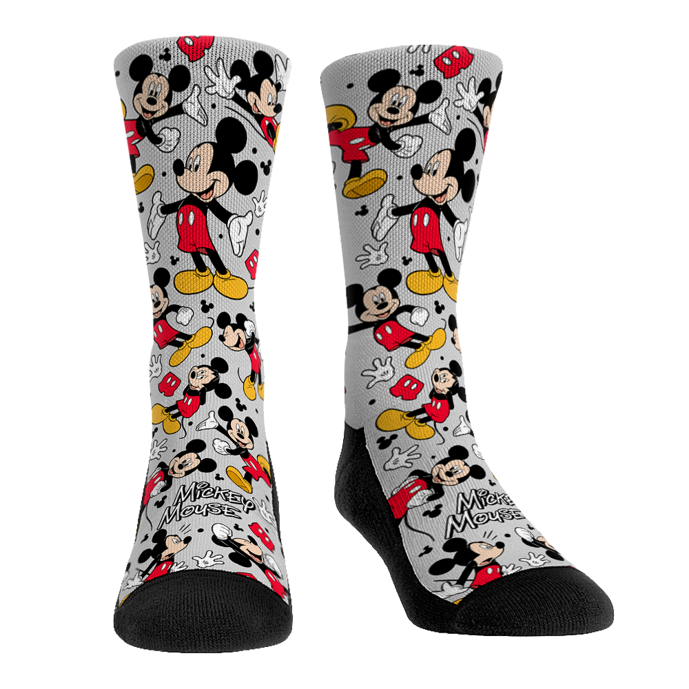 Mickey Mouse - Character All-Over Crew Socks