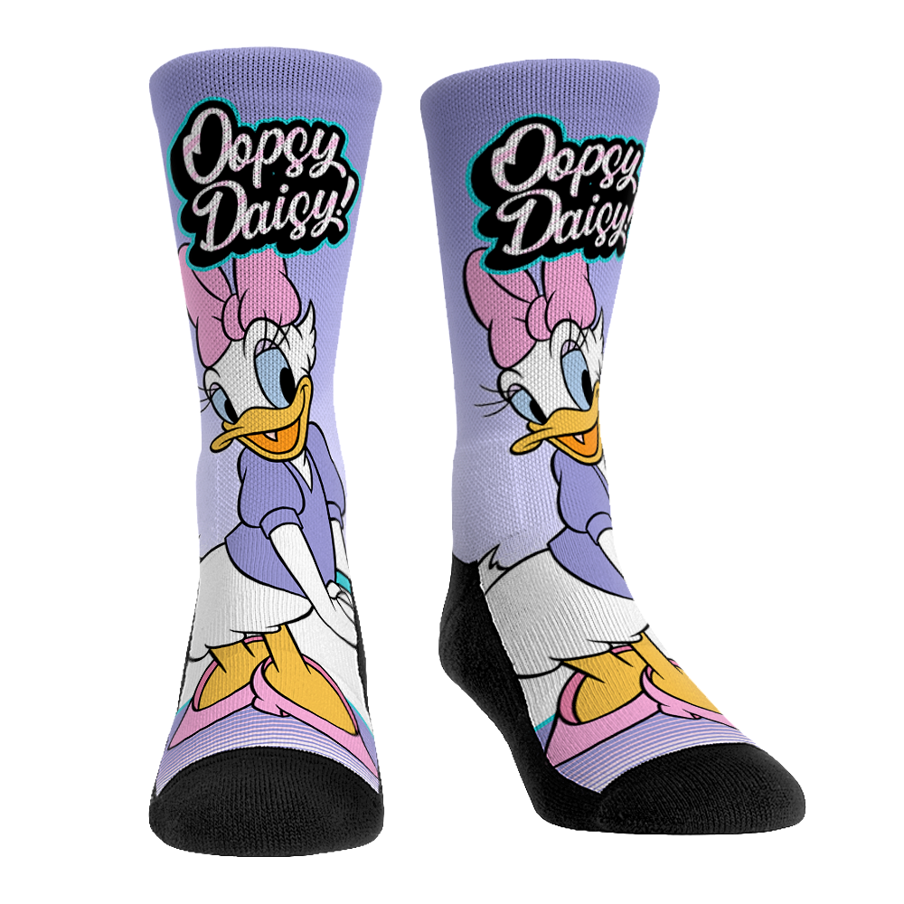 Daisy Duck - Signature Saying Crew Socks