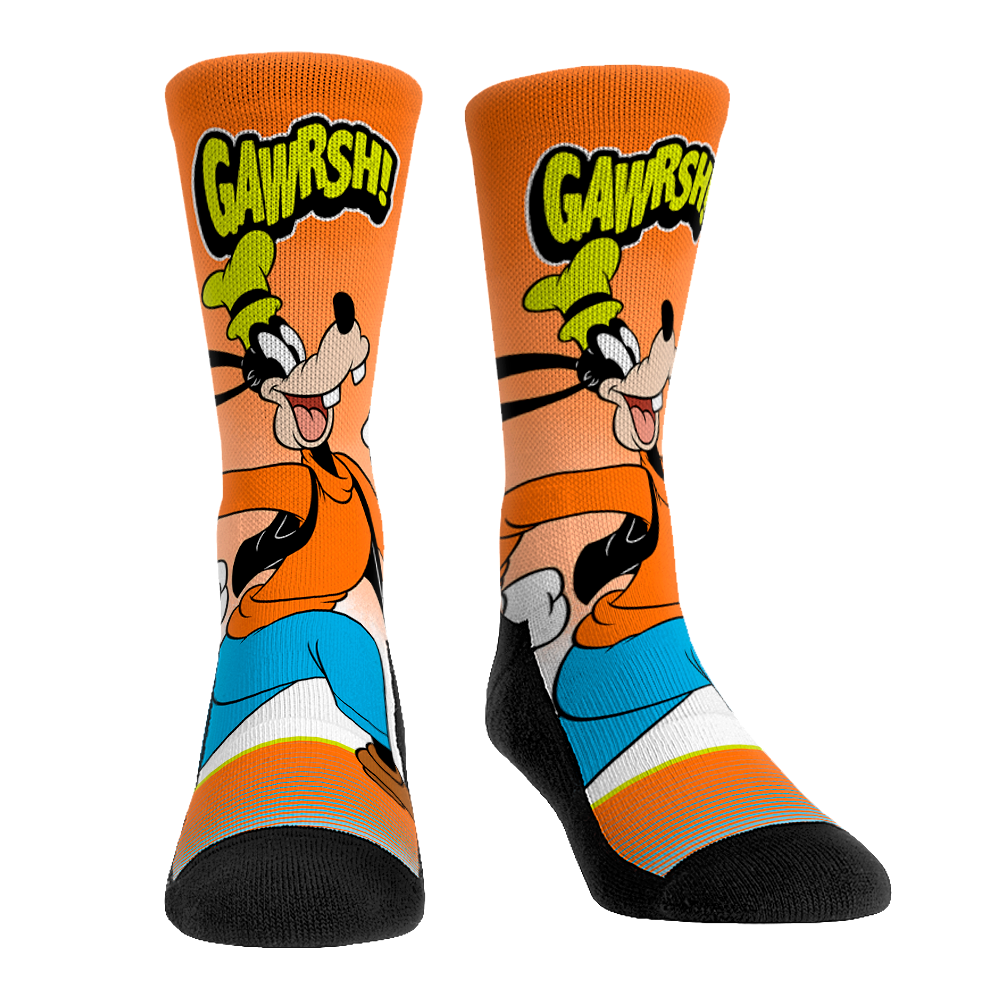 Goofy - Signature Saying Crew Socks
