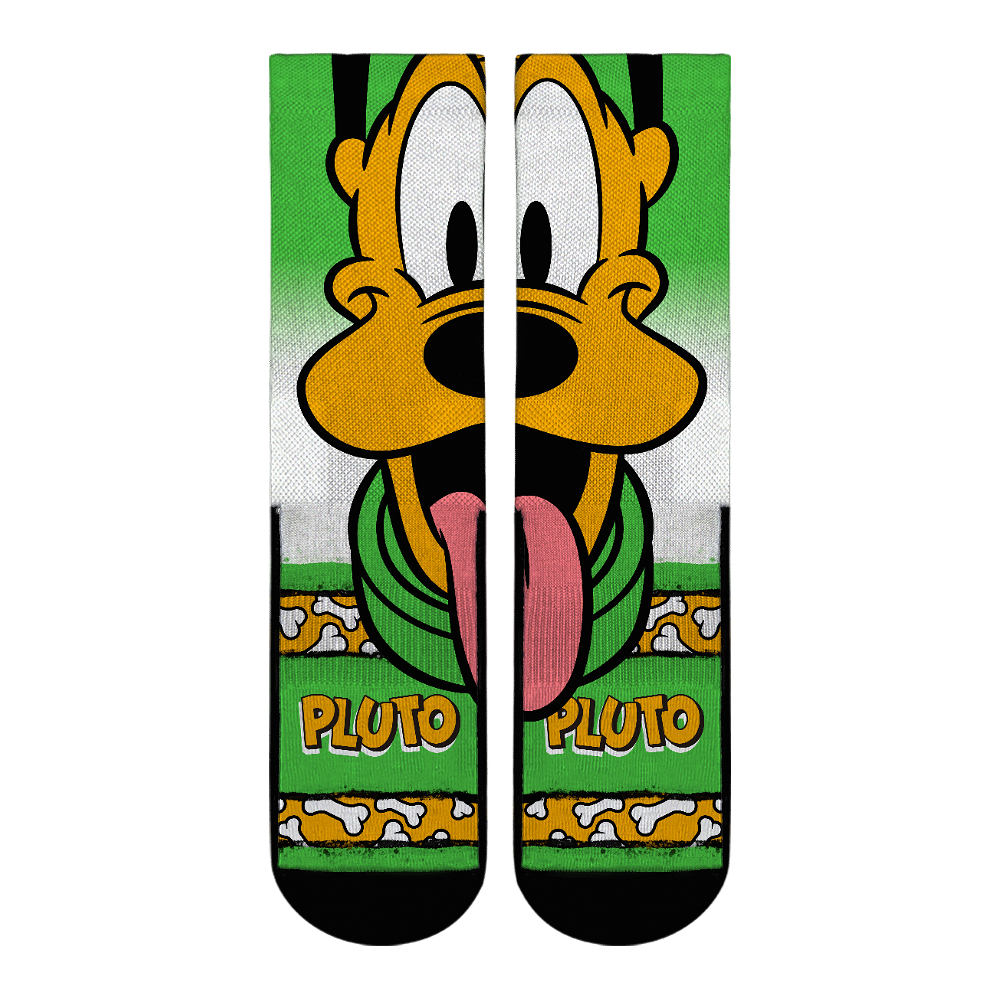 Pluto - Split Face Crew Socks