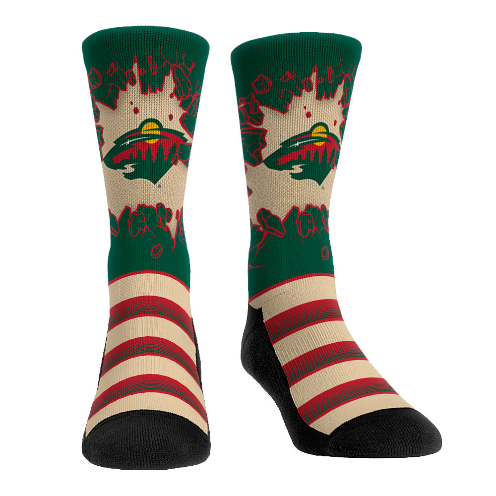 Minnesota Wild - Ice Breaker Crew Socks