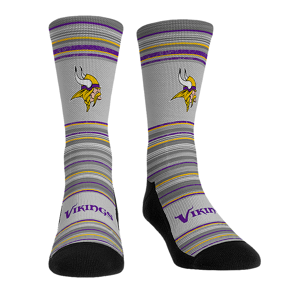 Minnesota Vikings - Heather Classics Crew Socks
