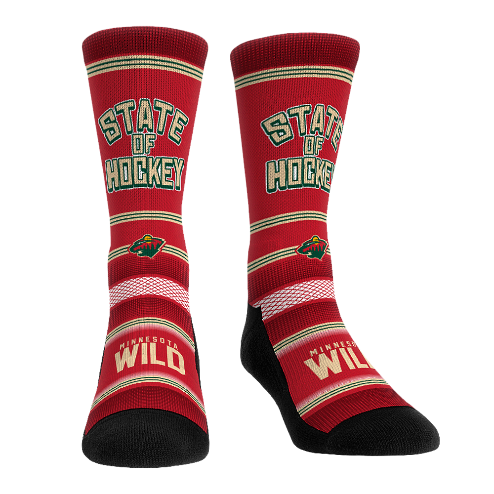 Minnesota Wild - Slogan Crew Socks