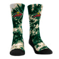 Minnesota Wild - Team Tie Dye Crew Socks