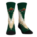 Minnesota Wild - V Shape Tie Dye Crew Socks