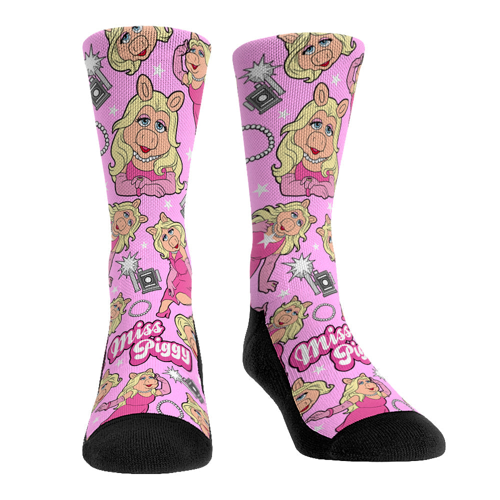 The Muppets Miss Piggy - All-Over Crew Socks