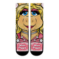 The Muppets Miss Piggy - Split Face Crew Socks