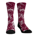 Mississippi State Bulldogs - Cracked Marble Crew Socks