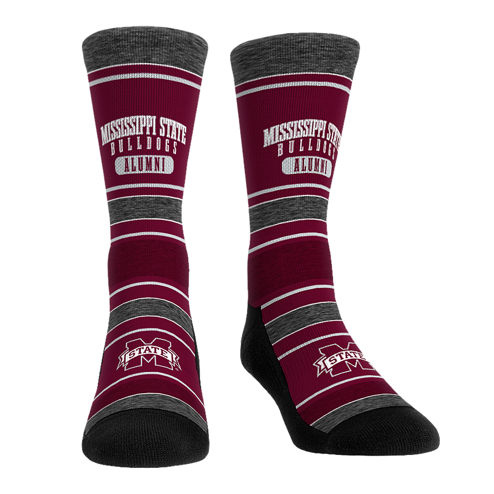 Mississippi State Bulldogs - Alumni Crew Socks