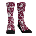 Mississippi State Bulldogs - Logo Sketch Crew Socks