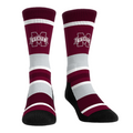 Mississippi State Bulldogs - Tech Stripe Crew Socks