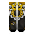 Missouri Tigers - Truman the Tiger Mascot Crew Socks