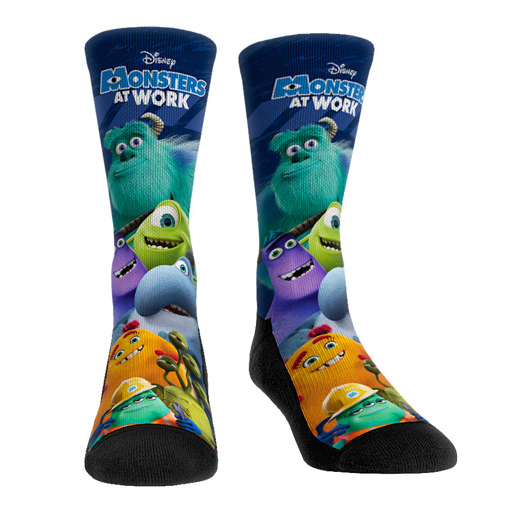 Monsters at Work - Roll Call Crew Socks