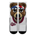 Montana Grizzlies - Monte Mascot Crew Socks