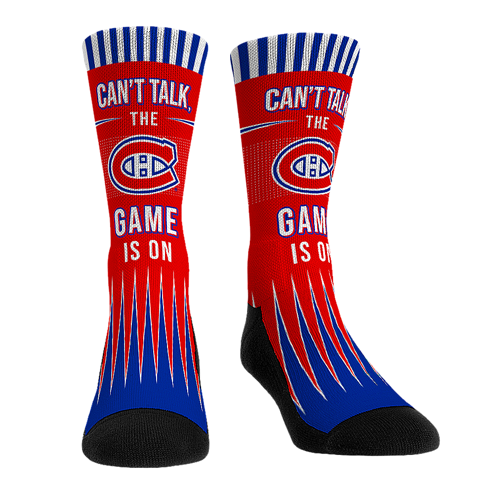 Montreal Canadiens - Can't Talk Crew Socks