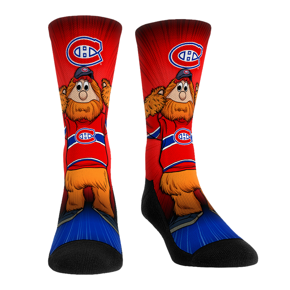 Montreal Canadiens - Mascot Pump Up! Crew Socks