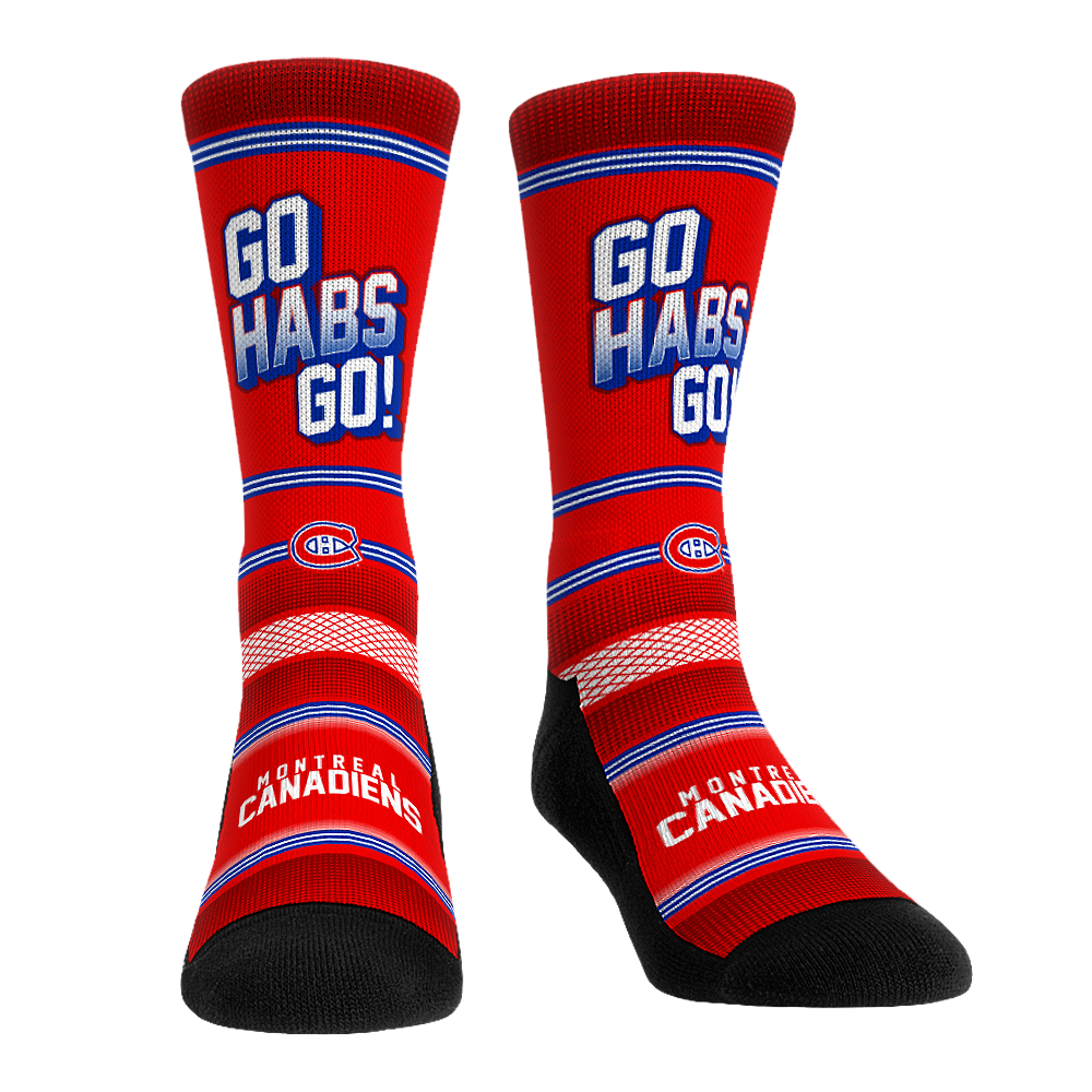 Montreal Canadiens - Slogan Crew Socks