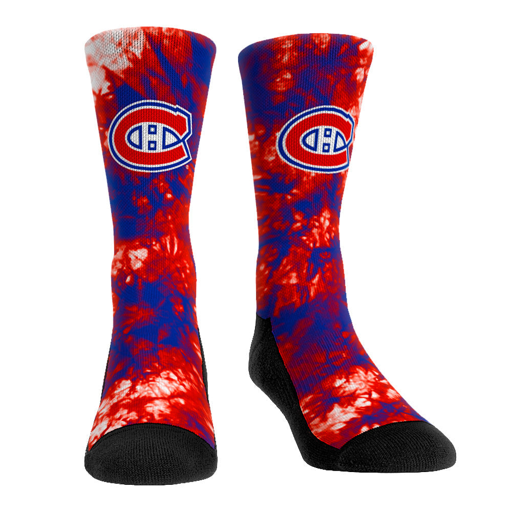 Montreal Canadiens - Team Tie Dye Crew Socks