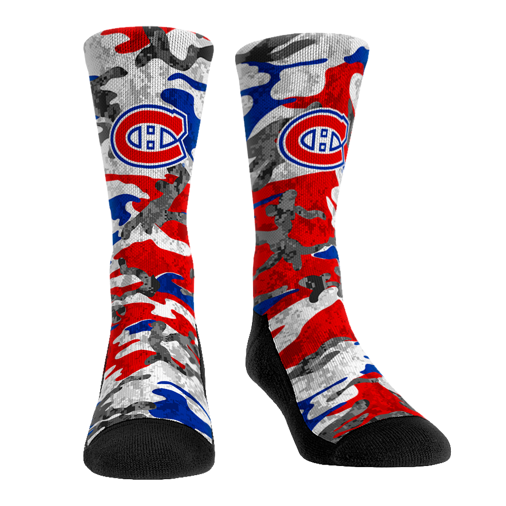 Montreal Canadiens - What the Camo Crew Socks