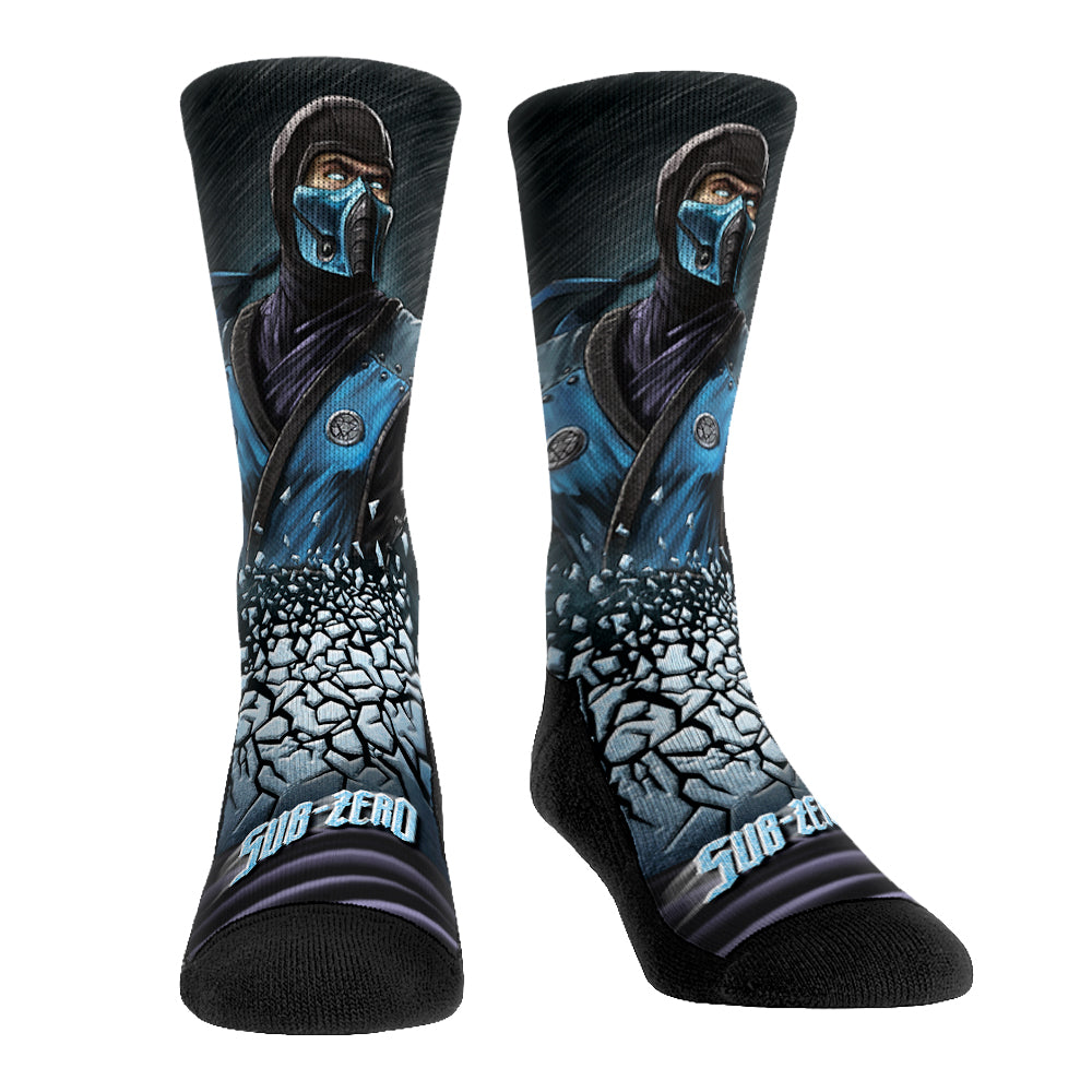 Mortal Kombat - Sub-Zero - Deep Freeze Crew Socks