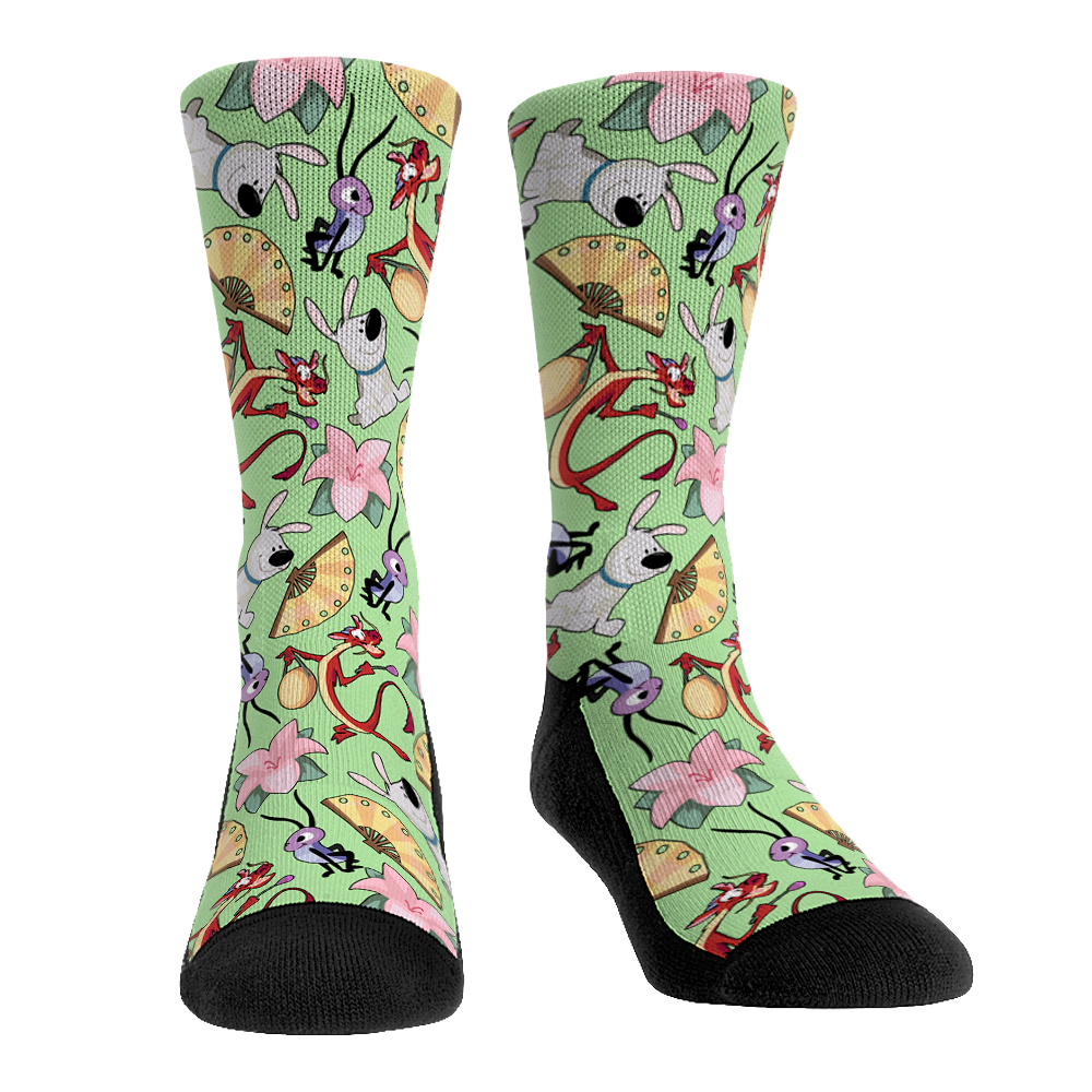 Mulan - Icons All-Over Crew Socks